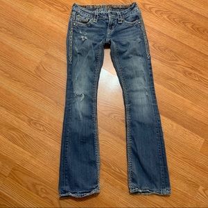 Rock Revival Distressed Jeans